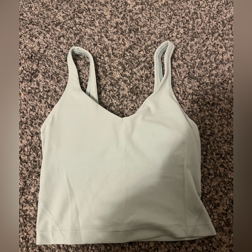 Lululemon align tank mint green